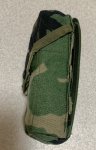 画像4: 米軍実物 ダブルマ ガジンポーチ MOLLE II M4/M16 ウッドランド (4)