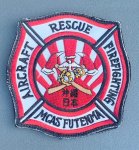 画像1: 米軍実物 USMC MCAS 普天間 FIRE RESCUE 沖縄 ワッペン (1)