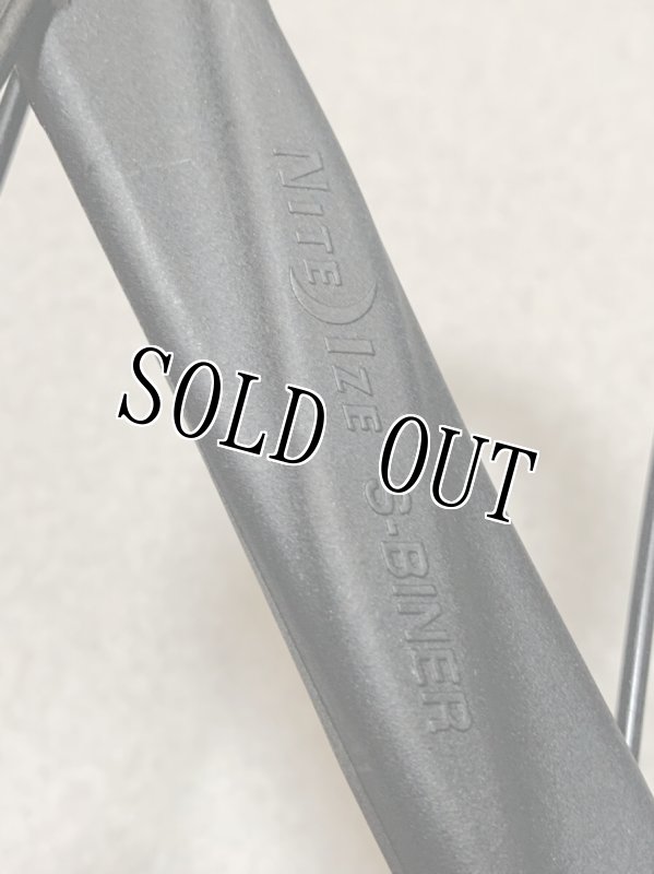 画像3: 米軍放出品 NITEIZE(ナイトアイズ) エスビナープラスチック #8 ブラック 廃盤品 (3)