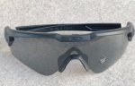 画像2: 米軍放出品 OAKLEY SI Ballistic M フレーム ALPHA サングラス  Black Frame / 2 Lens (2)