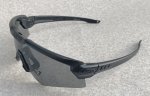 画像3: 米軍放出品 OAKLEY SI Ballistic M フレーム ALPHA サングラス  Black Frame / 2 Lens (3)