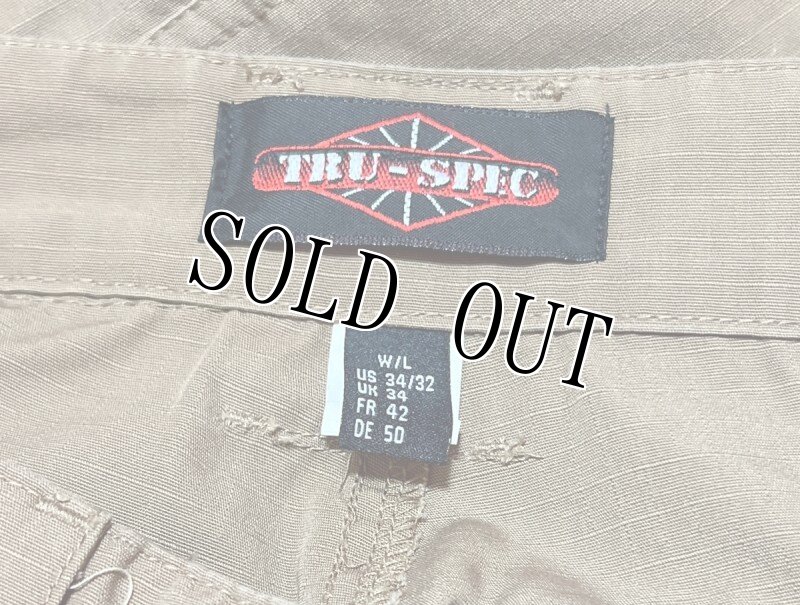 画像5: 米軍放出品 TRU-SPEC USMC タクティカルパンツ コヨーテ 34/32 (5)