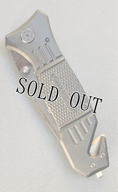 画像8: 海兵隊放出品 Smith&Wesson   フォールディング レスキュー ナイフ (8)