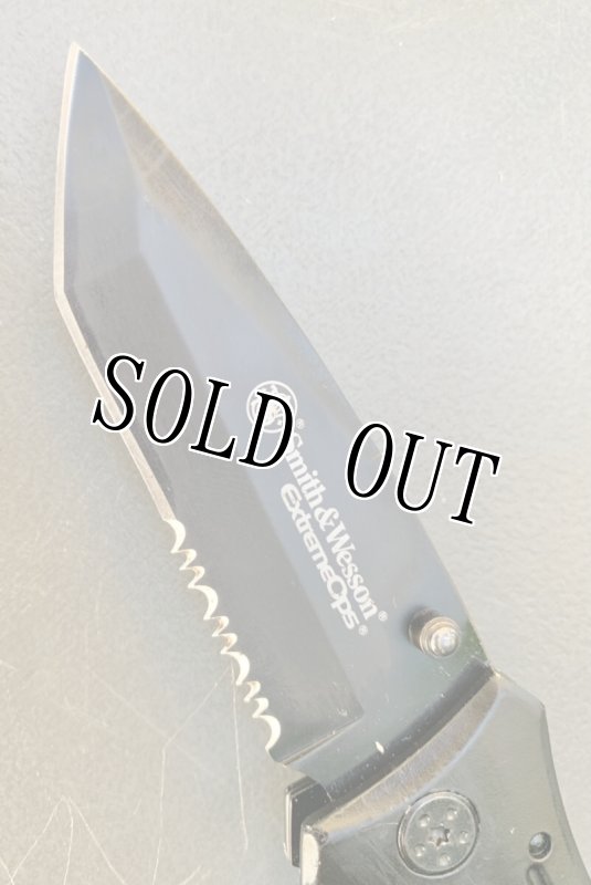 画像2: 海兵隊放出品 Smith&Wesson   フォールディング レスキュー ナイフ (2)