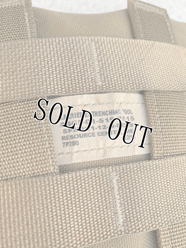 画像17: 米軍実物 US GI E-TOOL 三つ折 フォールディングショベル (ケース付き)  (17)