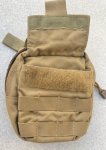 画像4: 海兵隊放出品　BDS Tactical Squad Leader Admin Pouch　コヨーテ (4)