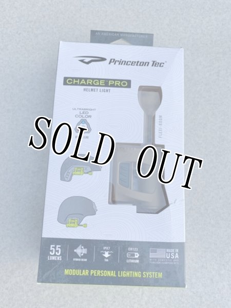 米軍放出品 PRINCETON CHARGE PRO ヘルメットライト