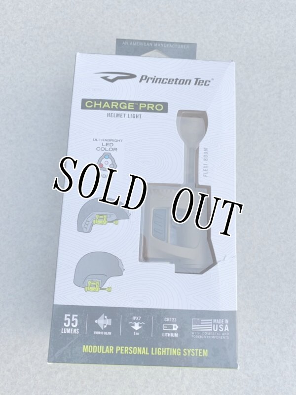 画像2: 米軍放出品 PRINCETON CHARGE PRO  ヘルメットライト (2)