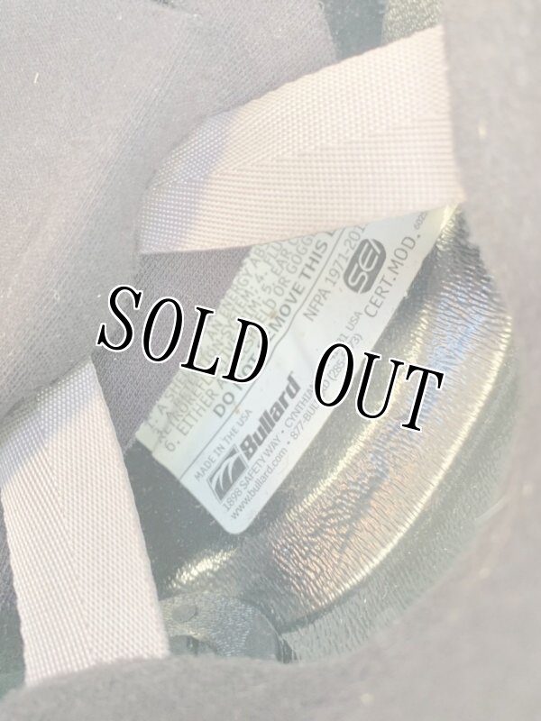 画像12: 米海軍実物 Bullard U.S.NAVY ファイヤーマン 消防士 ヘルメット LEDライト  (12)