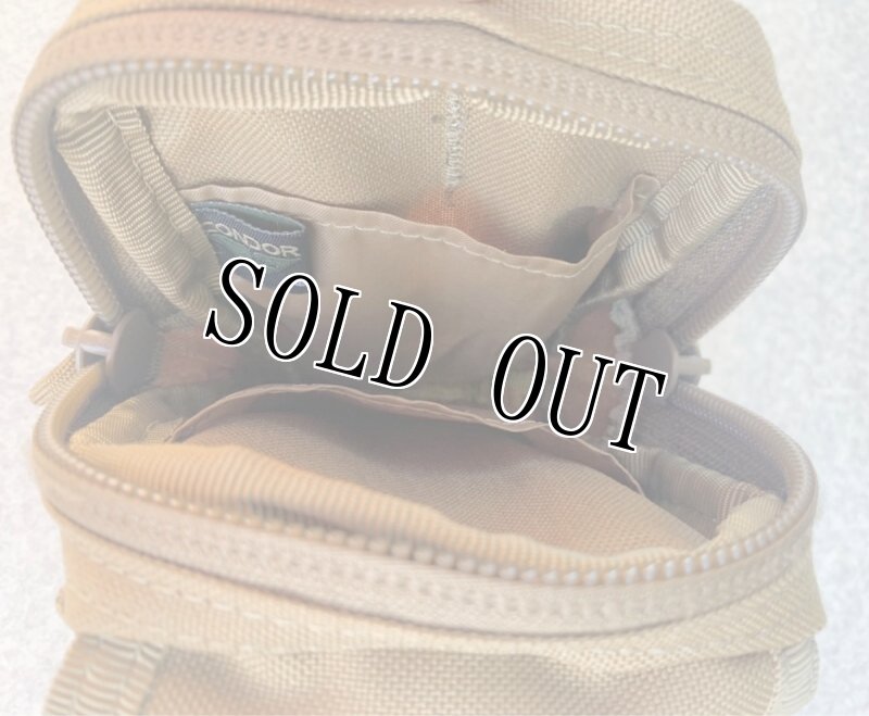 画像5: 米軍放出品 CONDOR ガジェット ポーチ コヨーテ  (5)