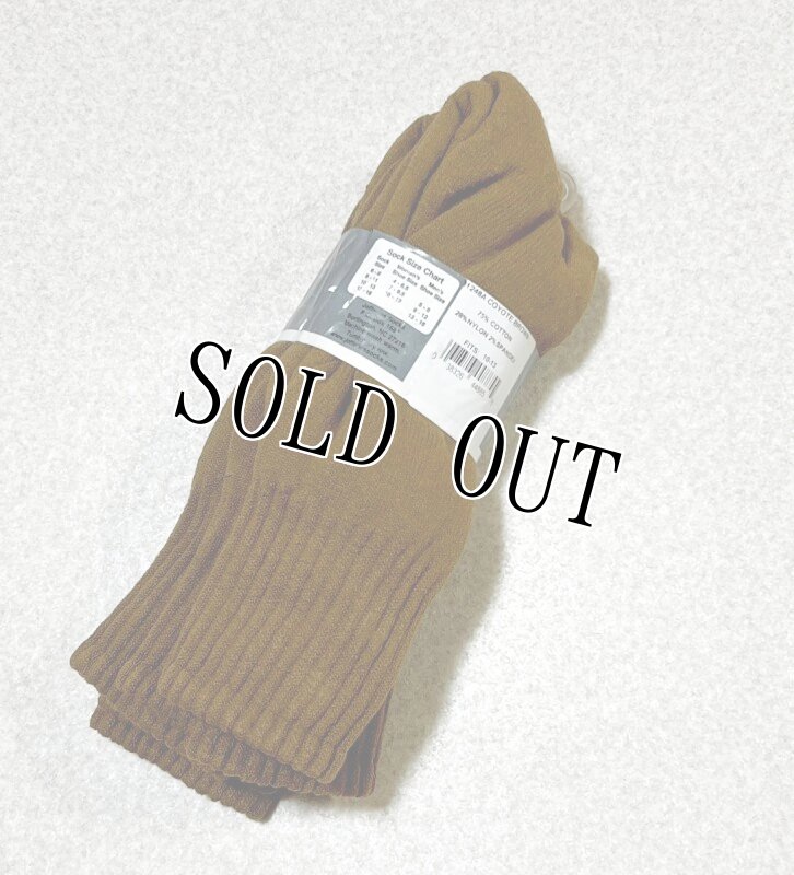 画像3: 米軍実物 COMBAT ブーツソックス 3P　10-13（9-12） (3)