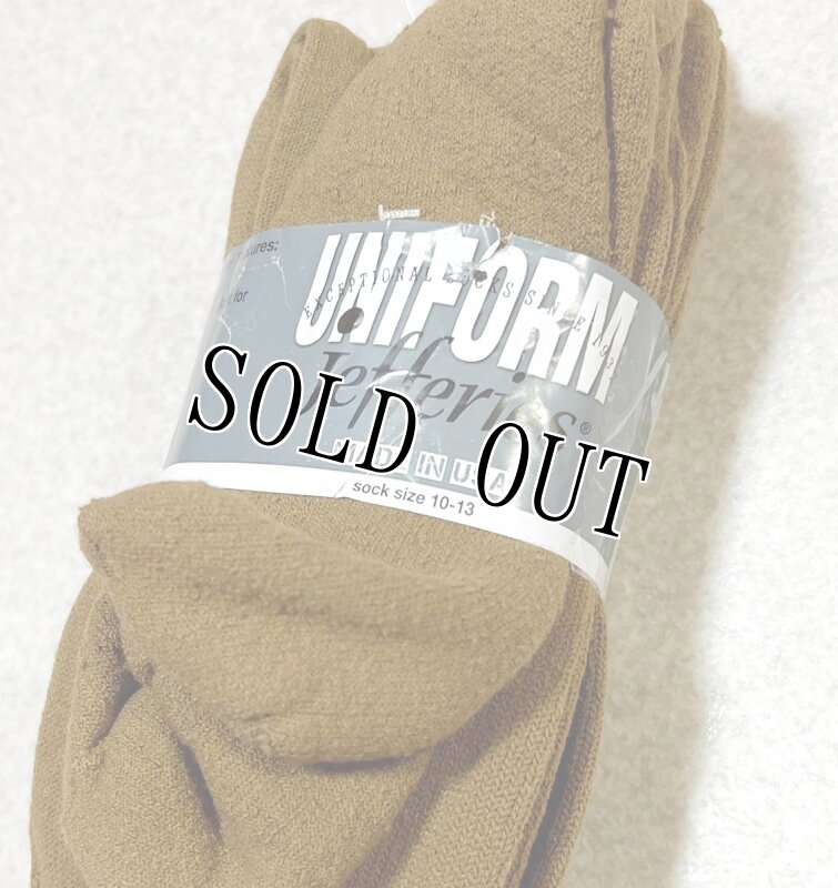 画像2: 米軍実物 COMBAT ブーツソックス 3P　10-13（9-12） (2)