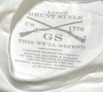 画像4: 米軍放出品　GRUNT STYLE　 Tシャツ　LARGE (4)