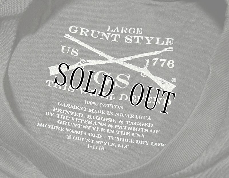 画像3: 米軍放出品 GRUNT STYLE  Tシャツ LARGE (3)