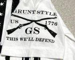 画像3: 米軍放出品　GRUNT STYLE　 Tシャツ　LARGE (3)