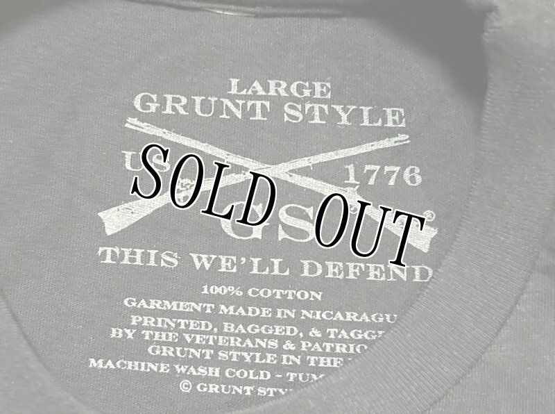 画像4: 米軍放出品 GRUNT STYLE  Tシャツ LARGE (4)