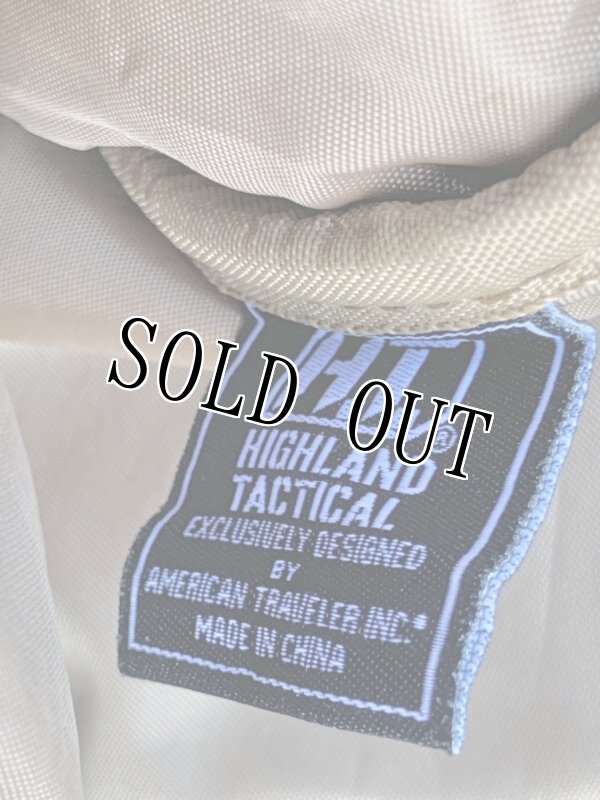 画像14: 米軍放出品 Highland Tactical ダッフル バッグ コヨーテ (14)