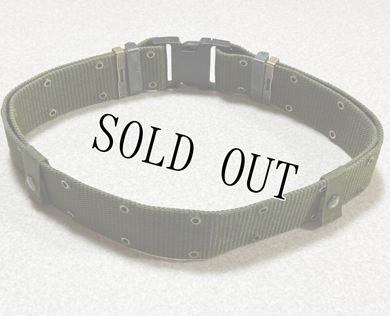 画像3: 米軍実物　OD ナイロン・ピストルベルト　LARGE (3)