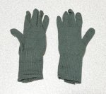 画像2: 米軍実物 CW GLOVE INSERT  TYPE II　CLASS 2　軍手　ACU/ABU　M (2)