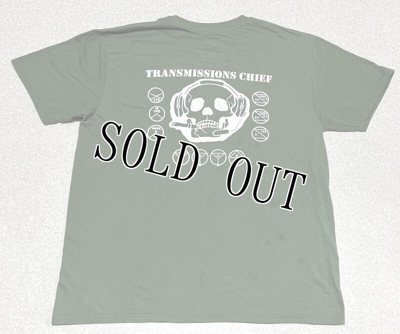 画像3: 米軍実物 TRANSMISSIONS CHIEF Tシャツ LARGE (3)