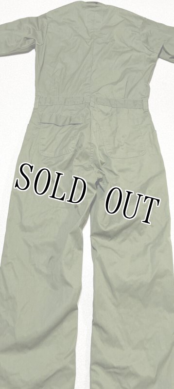 画像4: 米軍実物 カバーオール/つなぎ　42R　OD (4)