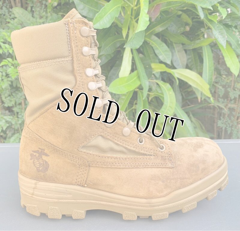 画像2: 米海兵隊実物 BATES デザートマーパットブーツ E47501 8.5 M (2)