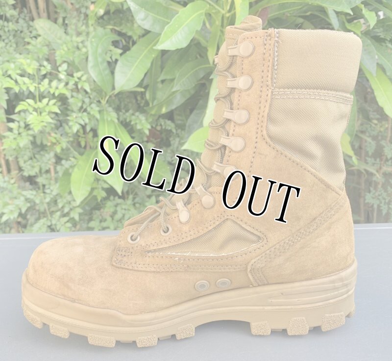 画像6: 米海兵隊実物 BATES デザートマーパットブーツ E47501 8.5 M (6)