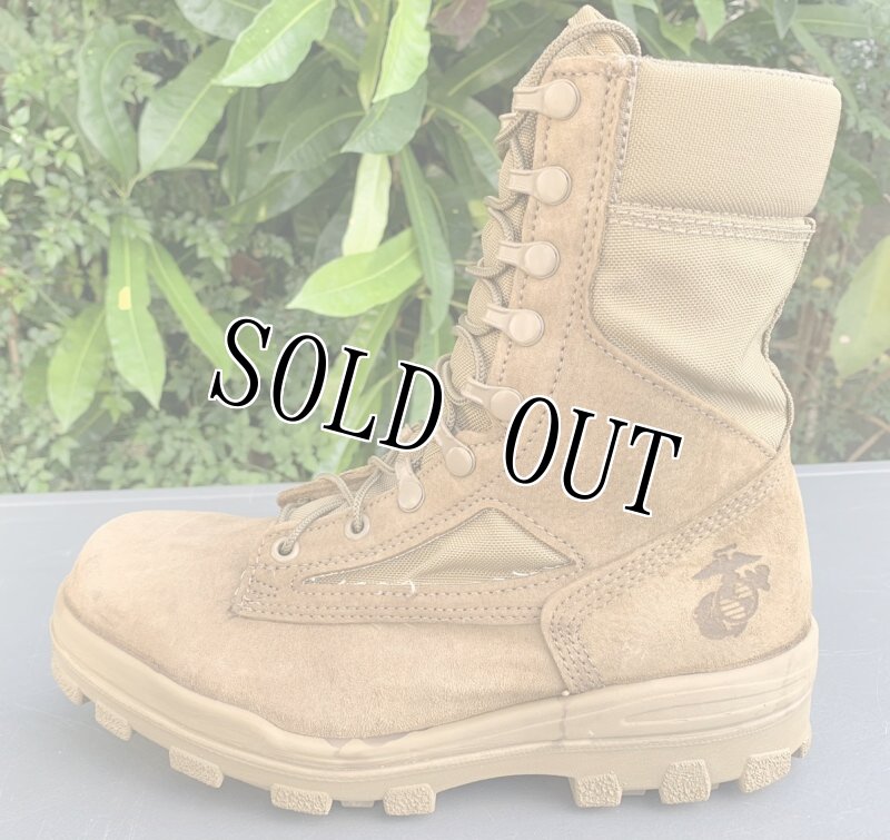 画像4: 米海兵隊実物 BATES デザートマーパットブーツ E47501 8.5 M (4)
