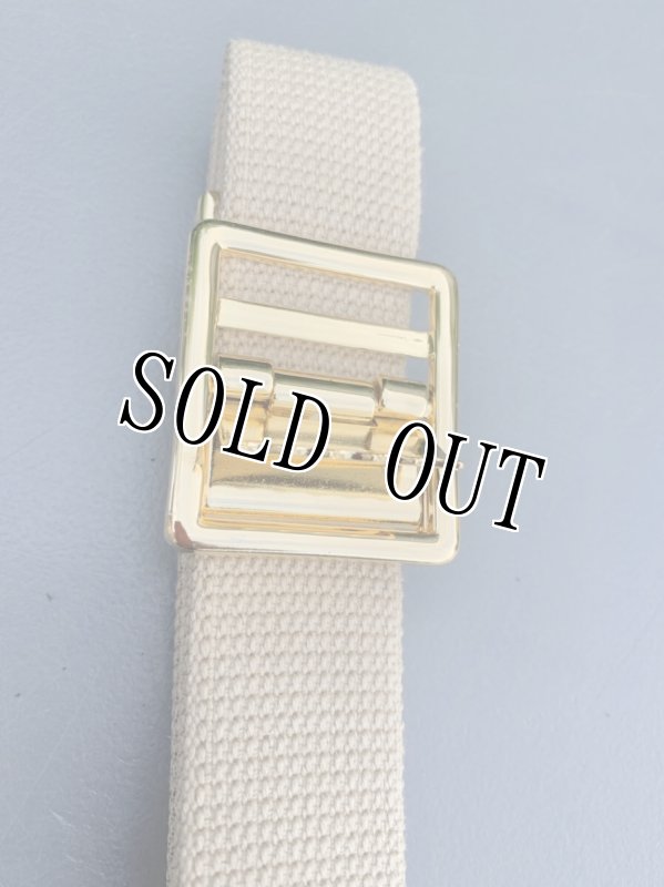 画像2: 米軍放出品 VANGUARD USMC ドレス ベルト (2)