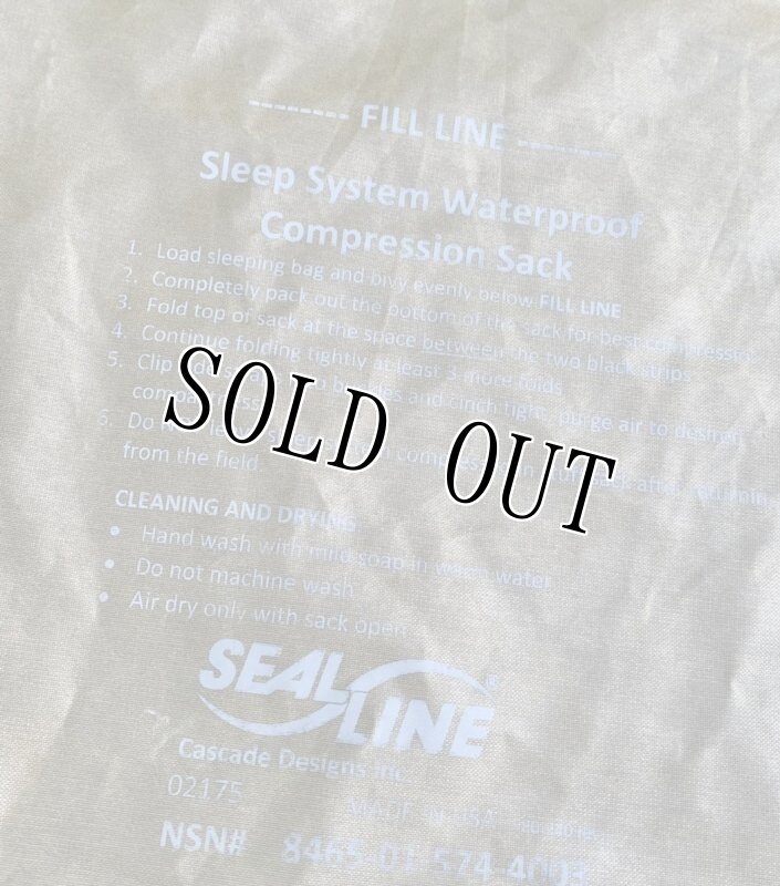画像8: 米海兵隊実物 SEAL LINE  Sleep System Waterproof Compression Sack (8)