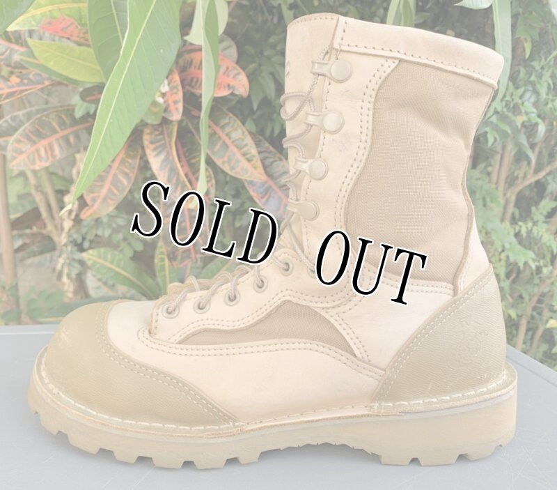 画像2: 海兵隊実物 DANNER USMC RAT 8" MOJAVE HOT 15610X　7.5 R (2)