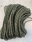 画像1: 米軍放出品 BRIGADE QM 550 SURVIVAL CORD 100フィート マルチカム RAP195  (1)