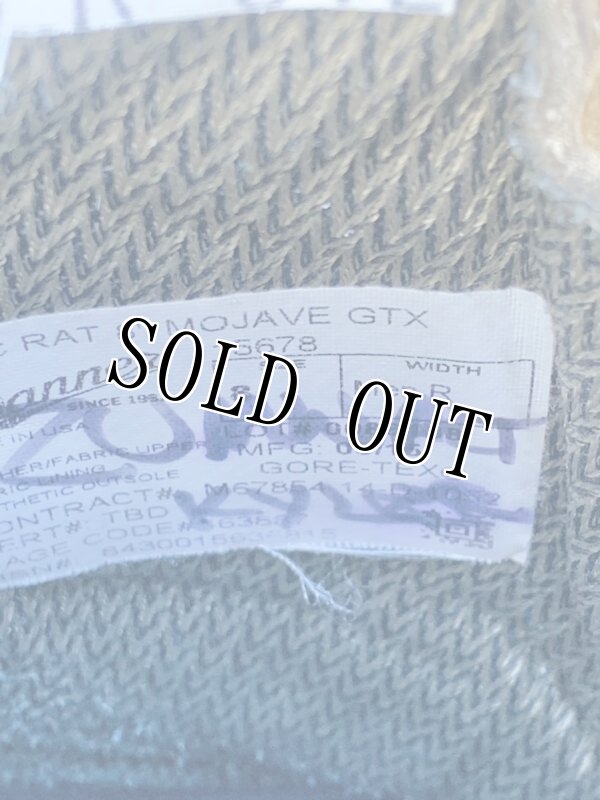 画像10: 米軍実物 DANNER USMC RAT 8 MOJAVE 15678  GORE-TEX ブーツ (10)