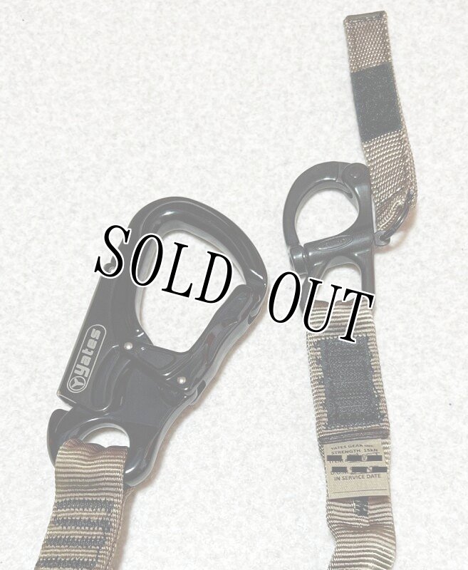 画像4: 米軍実物 Yates ランヤード 563 Personal Retention Lanyard コヨーテ (4)