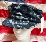 画像1: 米軍実物 　US NAVY CAP　7 3/4　CAP,WORKING,UTILITY,US NAVY (1)