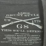 画像4: 米軍放出品　GRUNT STYLE　 Tシャツ　LARGE (4)