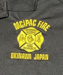 画像2: 米軍実物放出品　5,11タクティカル MCIPAC FIRE OKINAWA JAPAN　ポロシャツ (2)