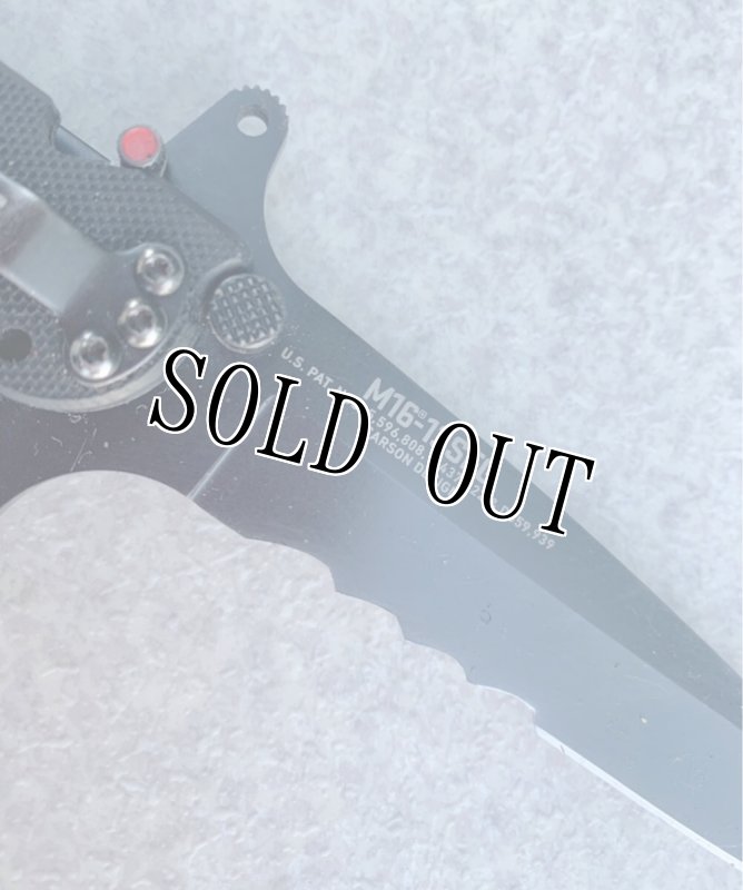 画像4: 米軍放出品　CRKT  M16- 13SFG SPECIAL FORCES  TANTO WITH VEFF SERRATION ナイフツール (4)