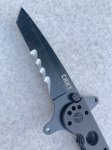 画像3: 米軍放出品　CRKT  M16- 13SFG SPECIAL FORCES  TANTO WITH VEFF SERRATION ナイフツール (3)