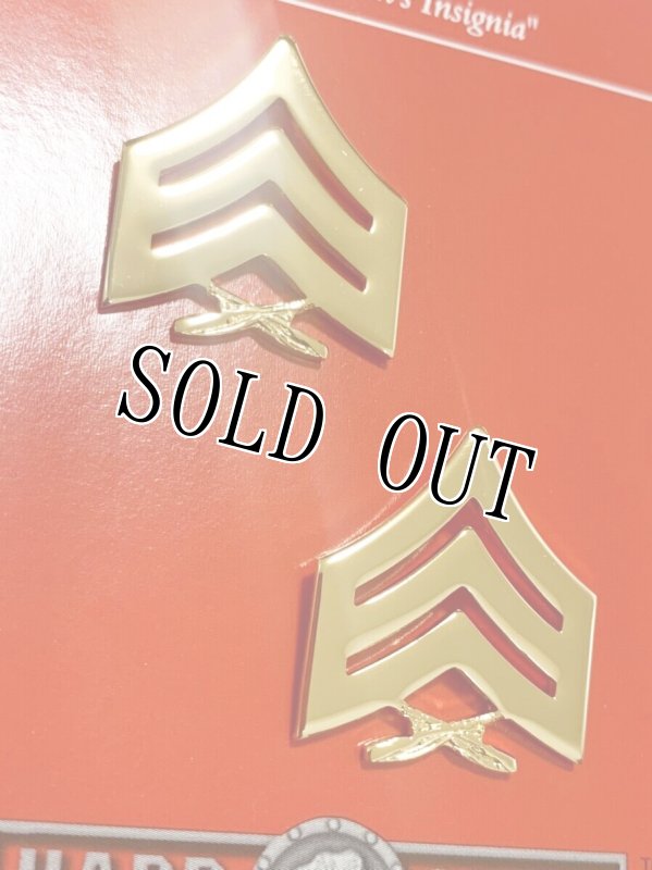 画像3: 米軍放出品  サージャント Sergeant (Sgt)  1ペア (3)