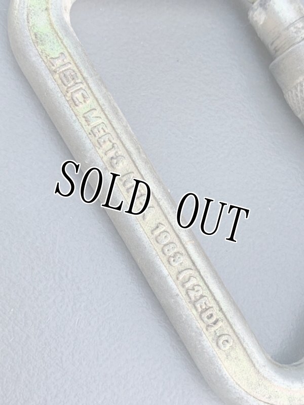 画像5: 米軍放出品 ISC Small Iron Wizard カラビナ スクリューゲート (5)