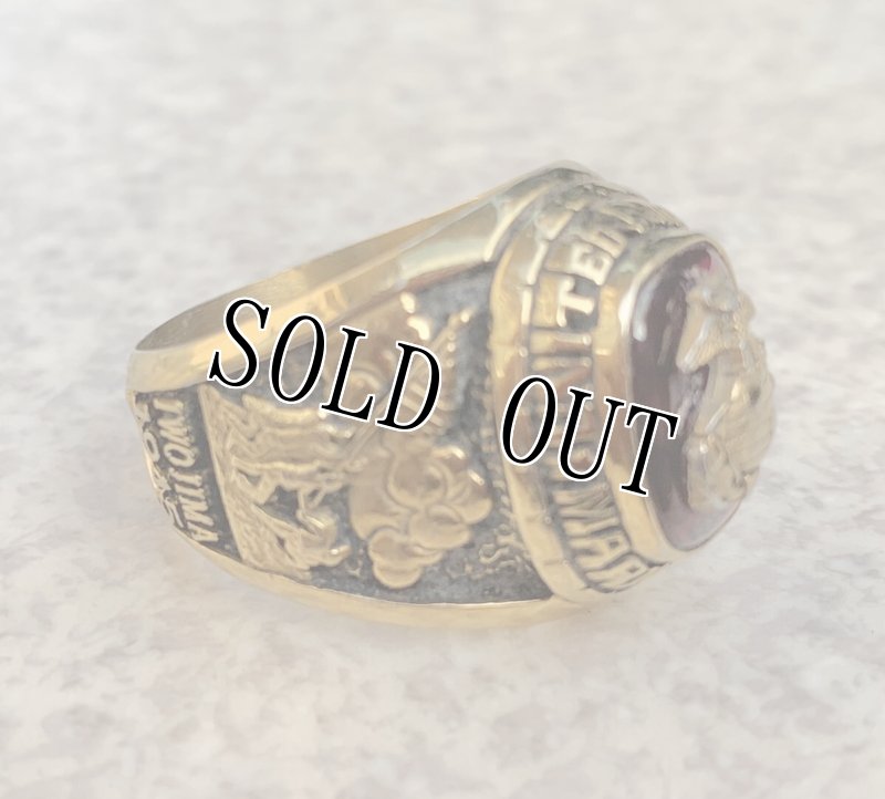 画像3: 米海兵隊放出品 US MARINE ミリタリー リング 20号 (3)