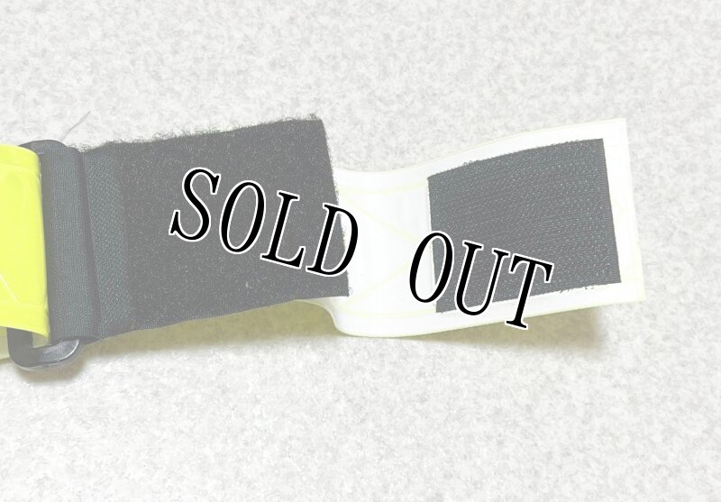 画像2: 米軍実物 反射 リフレクション べルト イエロー (2)