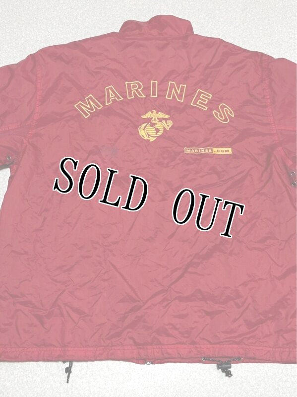 画像6: 米軍放出品 USMC　ウインドブレーカー　LARGE (6)