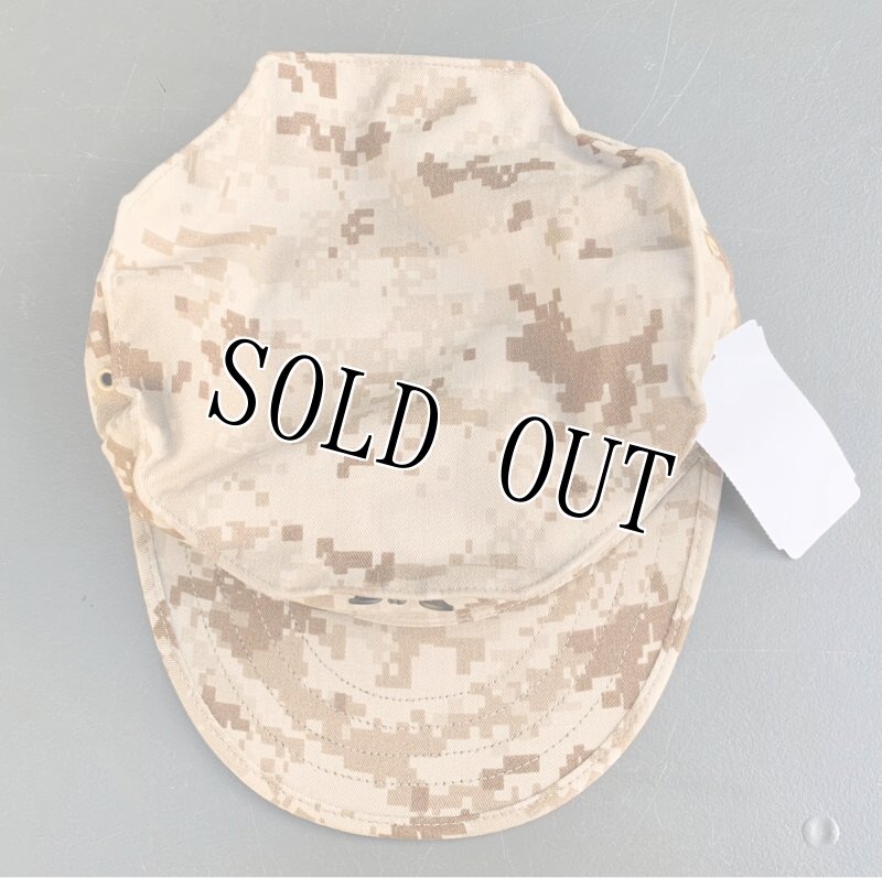 画像5: 米軍海軍実物 US NAVY デザートマーパット キャップ 八角帽 LARGE (5)