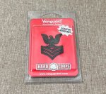 画像1: 米軍放出品　U,S,NAVY　帽章　Vanguard (1)