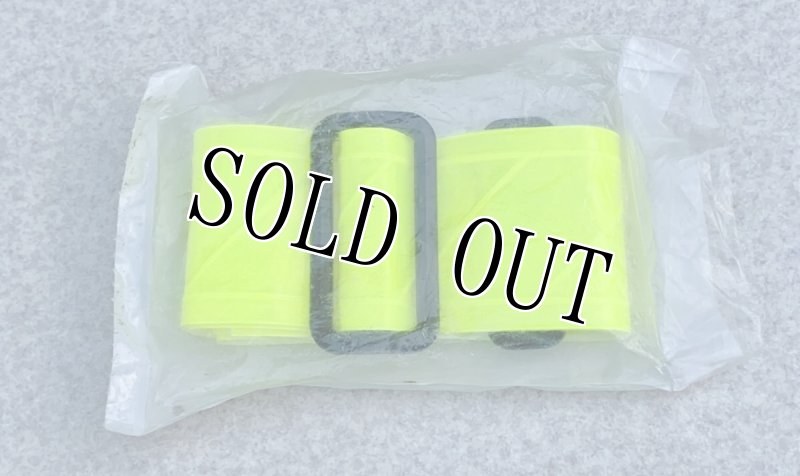 画像2: 米軍実物 反射 リフレクション べルト イエロー (2)