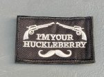 画像1: 米軍放出品 I'm Your Huckleberry パッチ刺繍 (1)