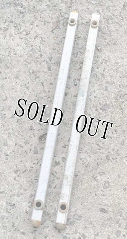 画像2: 米軍実物 野戦ベッド サイドバー 2本 (2)