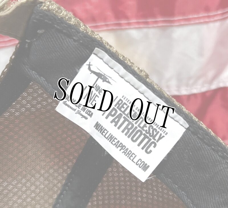 画像6: 米軍放出品 NINE LINE CAP マルチカム (6)